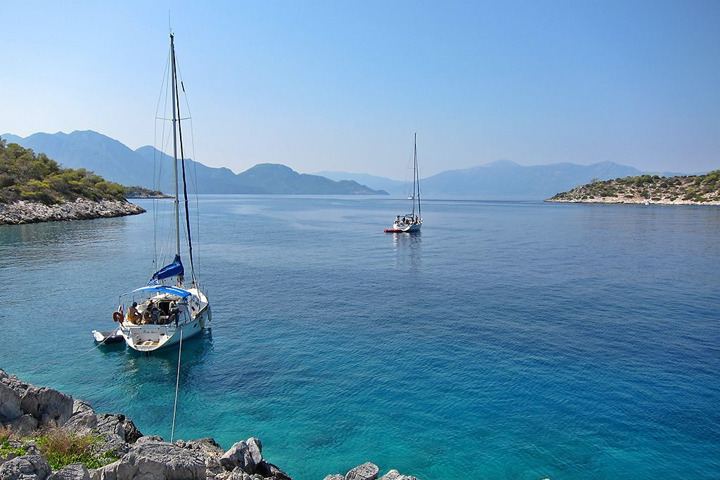 Agistri Saronic Gulf greek islands sailing tour guided 1 week