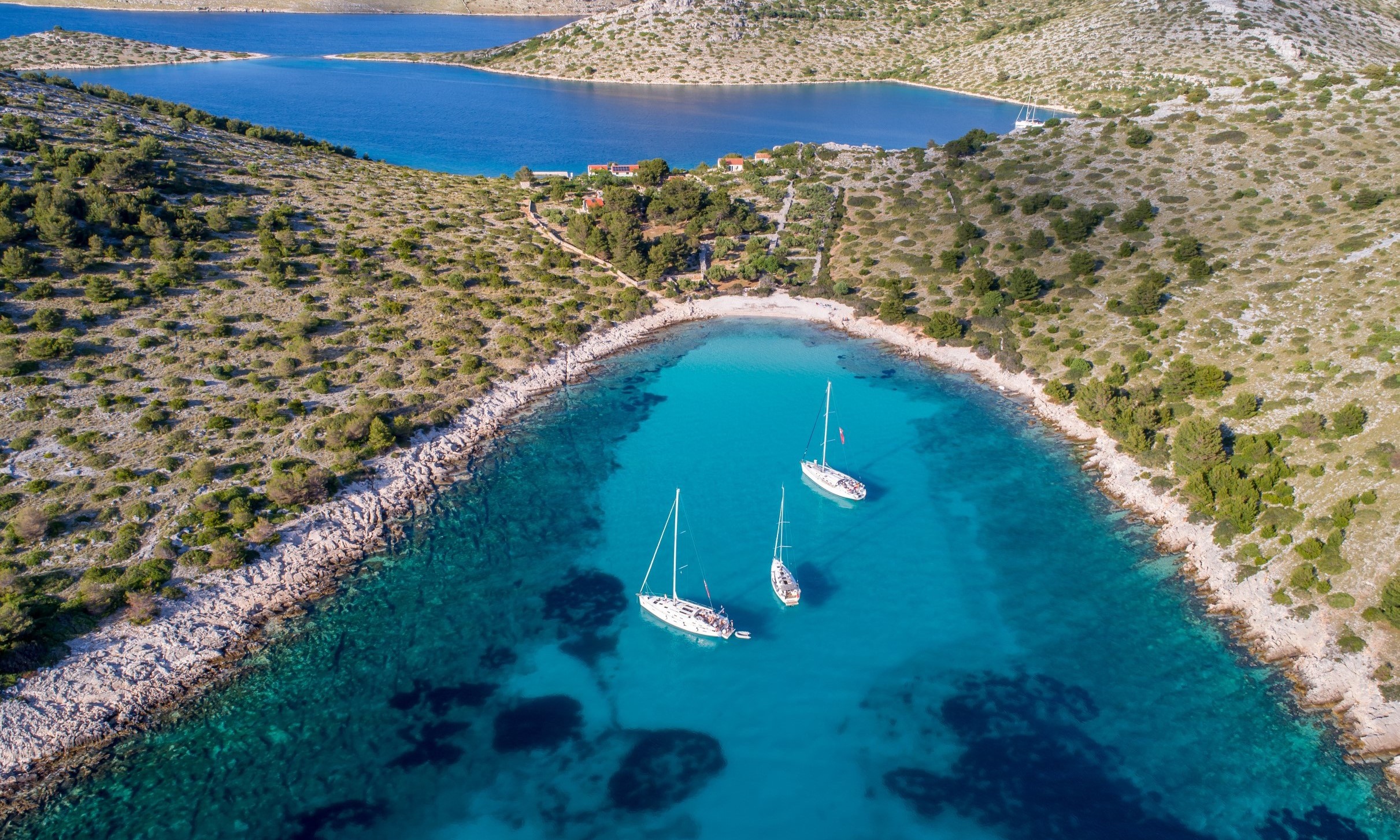 Croatia Kornati Islands Sailing tour to beautiful, crystal clear bays