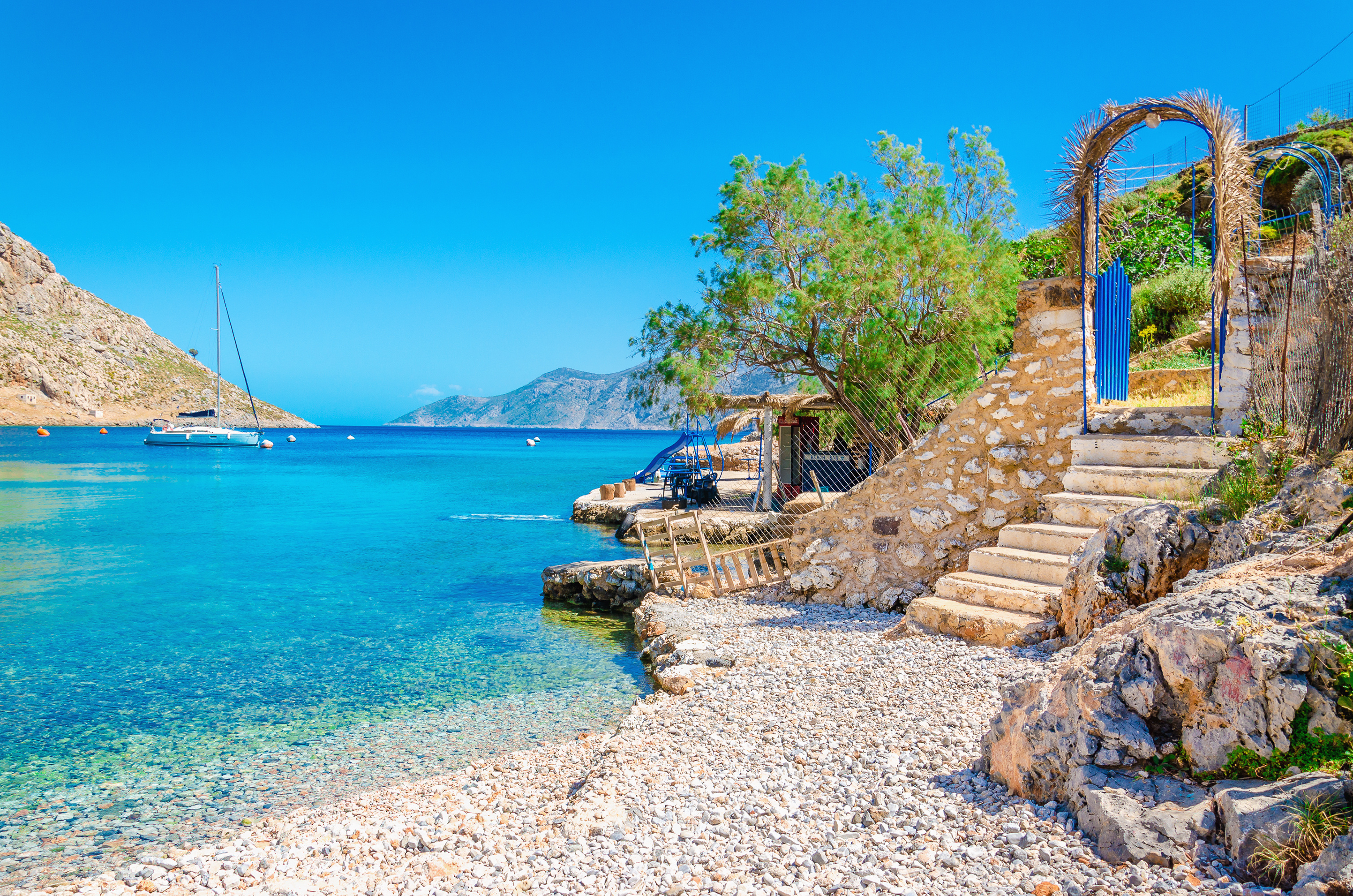 Dodecanese Greek Islands week guided sailing group holiday tour